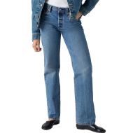 Jean 501 90s Bleu Indigo Femme Levi's pas cher