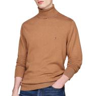 Pull Camel Homme Tommy Hilfiger Pima Org pas cher