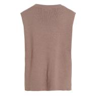 Pull Sans Manches Beige Femme Vila Vichelle vue 2