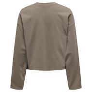 T-Shirt Manches Longues Marron Femme JDY Washed vue 2