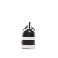 Baskets Noir/Blanc Femme Puma Mayze Wedge vue 3