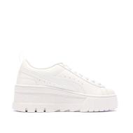 Baskets Blanc Femme Puma Mayze Wedge vue 2
