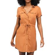 Robe Orange Femme Deeluxe Alarha pas cher