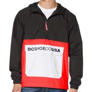 Coupe-Vent Noir/Rouge Homme DC Shoes Sedgefield pas cher