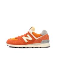 Baskets Orange/Gris Homme New Balance 574