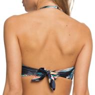 Haut de Bikini Bandeau Noir Femme Roxy Printed Beach Classics vue 2