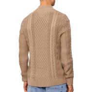 Jersey Tommy Hilfiger Cable Marrón ver 2