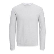 Pull Gris Homme Jack & Jones Twinn Knit
