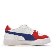 Baskets Blanches/Rouges/Bleu Garçon Puma Ca Pro vue 2
