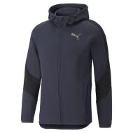 Sweat Zippé Marine Homme Puma Evostripe pas cher