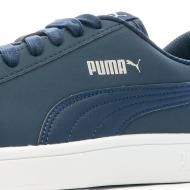 Baskets Marine/Blanc Homme Puma Smash v2 Buck vue 7