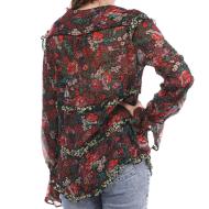 Blouse à Fleurs/Léopard Femme Scotch & Soda vue 2