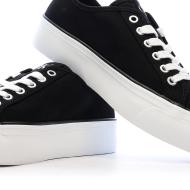 Baskets Noires Femme Calvin Klein Jeans Vulc vue 7