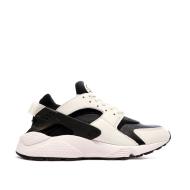 Baskets Blanche/Noir Femme Nike Huarache vue 2