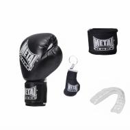 KIT SENIOR Noir Homme Metal Boxe pas cher