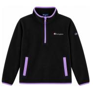 Polaire Noir/Violet Fille Champion pas cher