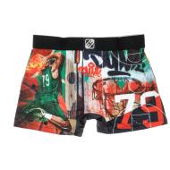 Boxer Noir/Rouge Homme Freegun Basket-ball vue 2