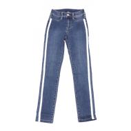 Jean Skinny Bleu/Blanc Fille Teddy Smith The Jeg pas cher