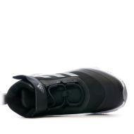 Baskets Noir Montante Garçon Adidas Fortarun vue 4
