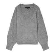 Pull Gris Femme Vero Moda Jupiter vue 3
