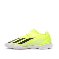 Chaussures de football Jaune Fluo Garçon Adidas X Crazyfast League pas cher