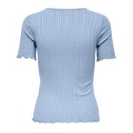 Top Bleu Ciel Femme JDY FRANSISKA vue 2
