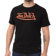 T-shirt Noir Homme Von Dutch BRU