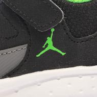 Baskets Noir/Vert Garçon Nike Jordan Max Aura 3 vue 7