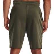 Short Kaki Homme Under Armour Rival Terry vue 2