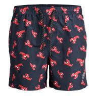 Short de bain Marine Homme JACK & JONES Homard pas cher