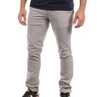 Pantalon Chino Gris Clair Homme Paname Brothers Costa