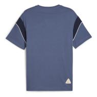 OM T-Shirt Bleu Homme Puma Ftblarchive vue 2