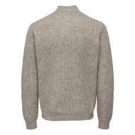 Pull Marron Homme Only & Sons Tegan Vintage vue 2