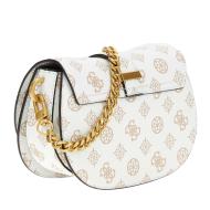 Sac Bandoulière Blanc Femme Guess Kuba vue 2