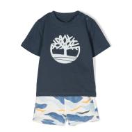 Ensemble Blanc/Bleu Garçon Timberland T60185 pas cher