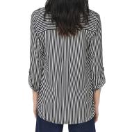 Chemise à Rayures Blanc/Marine Femme JDY Laurel vue 2