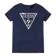 T-shirt Bleu Fille Guess