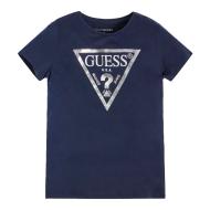 T-shirtBleu Fille Guess pas cher