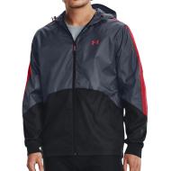 Coupe-vent Noir/Gris Homme Under Armour Legacy Windbreaker pas cher