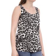 Top Léopard Gris Femme Vero Moda Easy