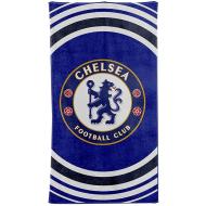 CHELSEA Serviette de Plage Bleu Sport Zone 140x70cm pas cher