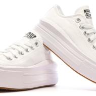 Baskets Blanches Femme Converse Ct All Star Move vue 7