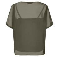 Blouse Kaki Femme Only Tasha vue 2