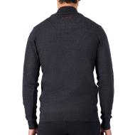 Sweat Zippé Marine Homme Teddy Smith Martyn vue 2