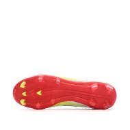 Chaussures de Foot Blanc/Rouge Adidas F50 League FG/MG vue 5