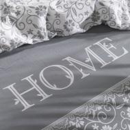 Parure de lit coton uni CHARME Gris Today 220x240 vue 3