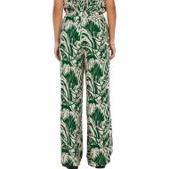 Pantalon Vert Femme JDY Tropical vue 2