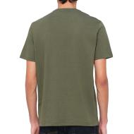 T-Shirt Kaki Homme Calvin Klein Jeans Classics vue 2