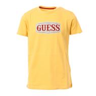 T-shirt Jaune Garçon Guess 3Z14 pas cher