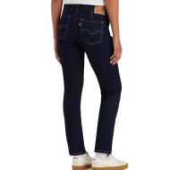 Jean 712 Slim Bleu Brut Femme Levi's Welt Pocket vue 2